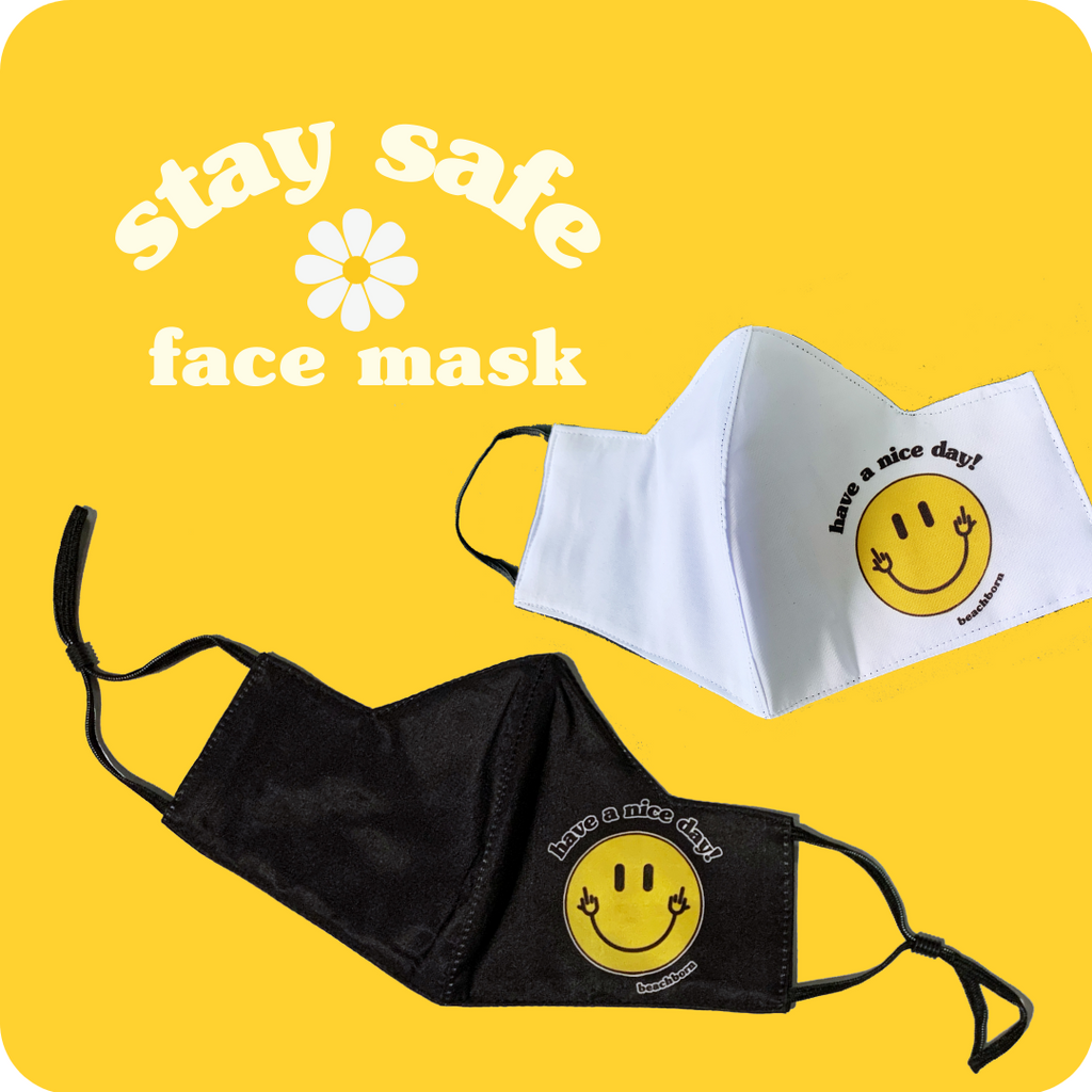 stay safe washable water resistant face mask
