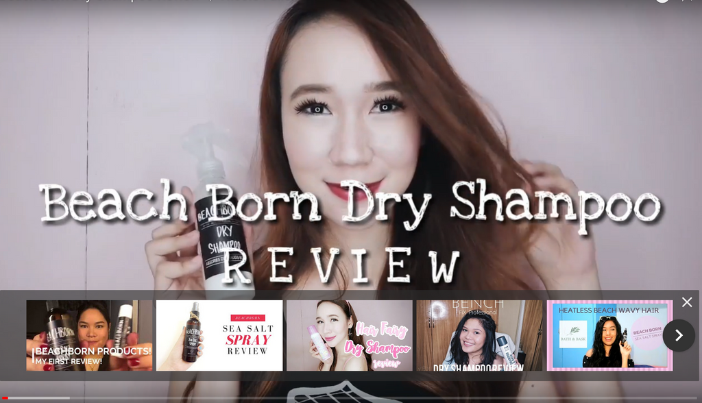 beachborn dry shampoo review
