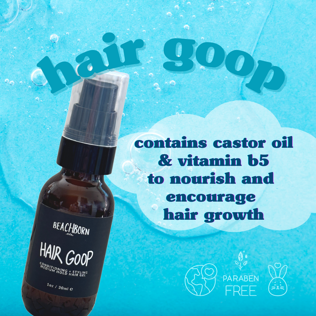 beachborn hair goop! conditioning hair gel