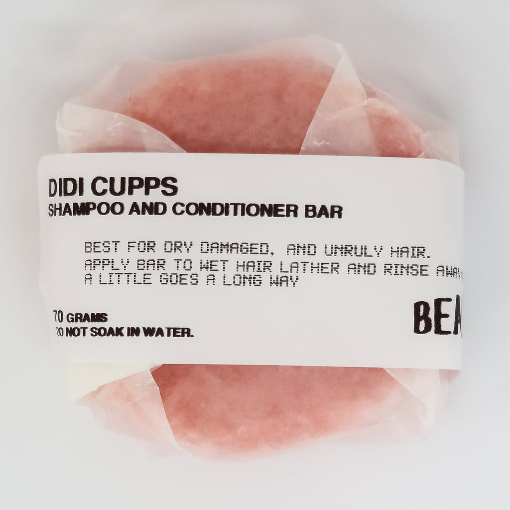 Didi Cupps 2 in 1 Shampoo Bar - BEACH BORN